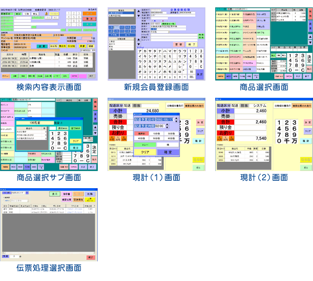 「操作画面 内容」